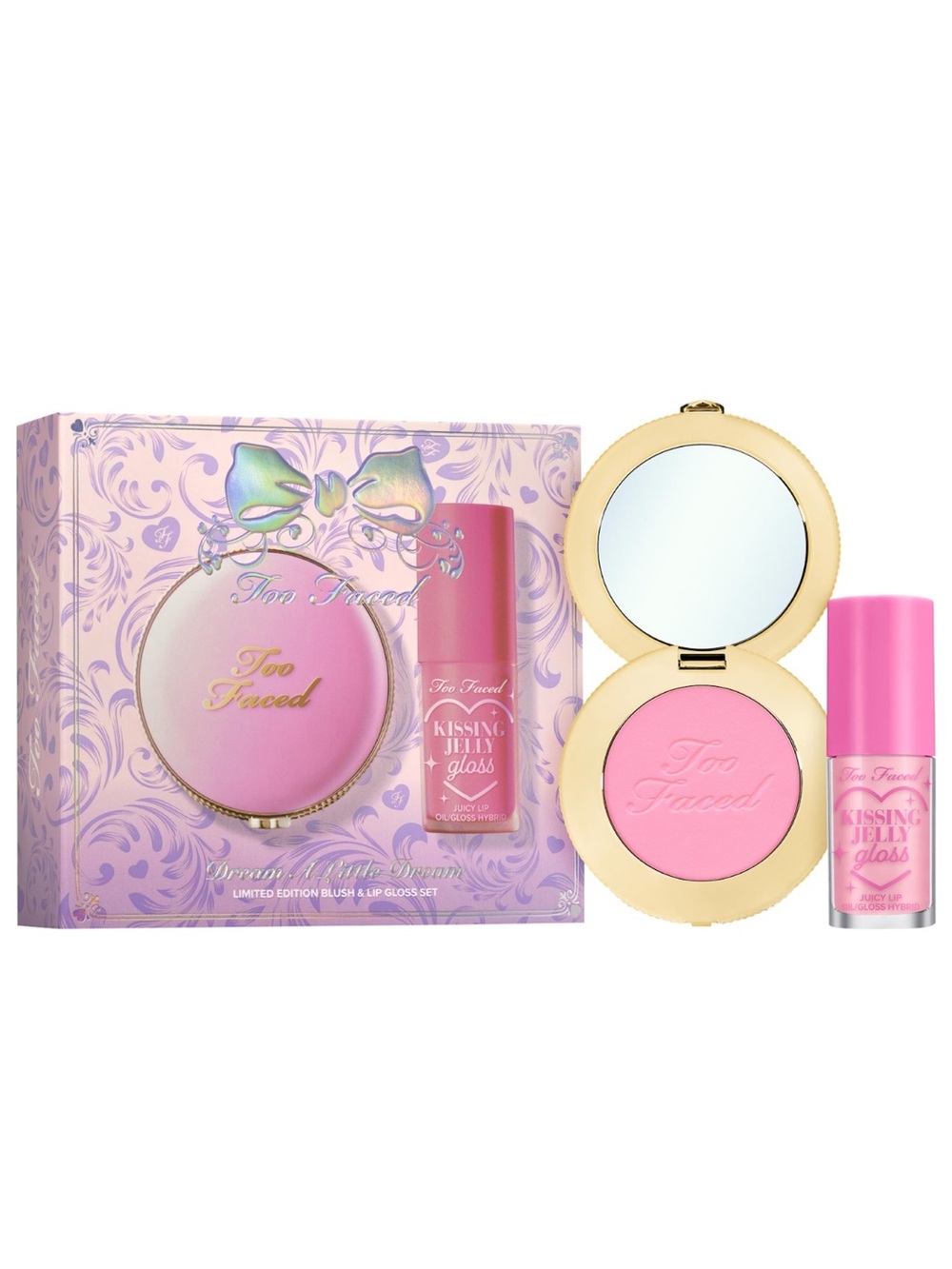 Too Faced  Blush & Gloss Duo (set)